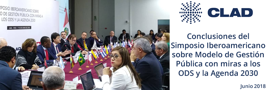 Conclusiones del Simposio Iberoamericano sobre el model de Administración Pública